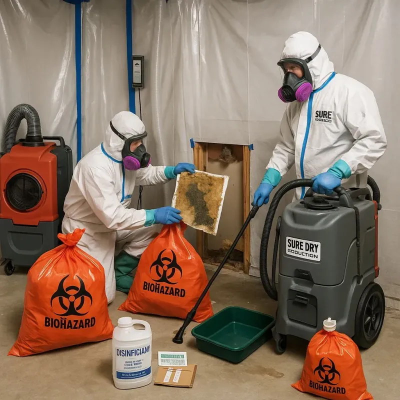 Contaminated Water Handling Protocols process in Sayre, OK