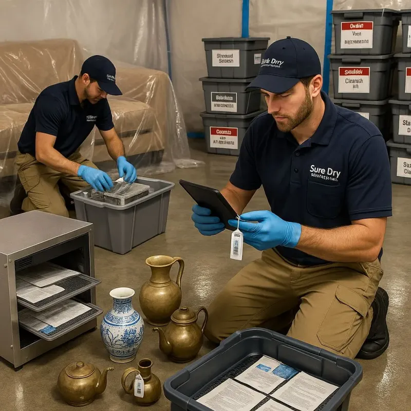 Content Protection and Restoration process in Sayre, OK