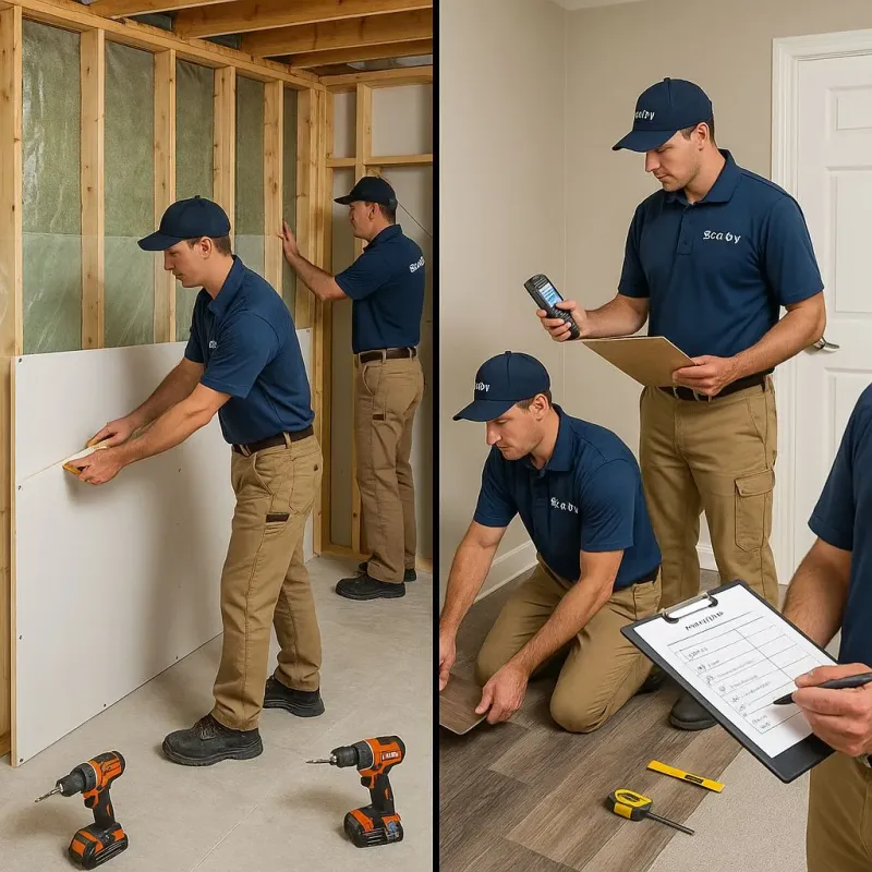 Repairs and Reconstruction process in Sayre, OK