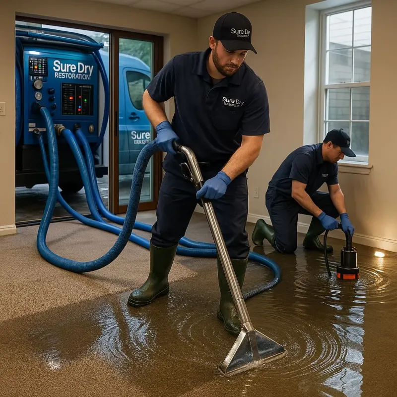 Water Extraction and Removal process in Sayre, OK